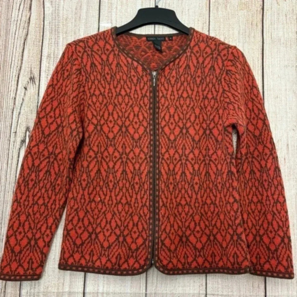 Nomadic Traders Womens Zip up cardigan Sweaters size Medium